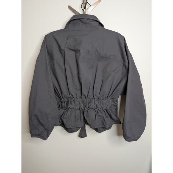 Mare Mare X Anthropologie Dolman Sleeve Belted Utility Canvas Jacket Size Small - Picture 6 of 10
